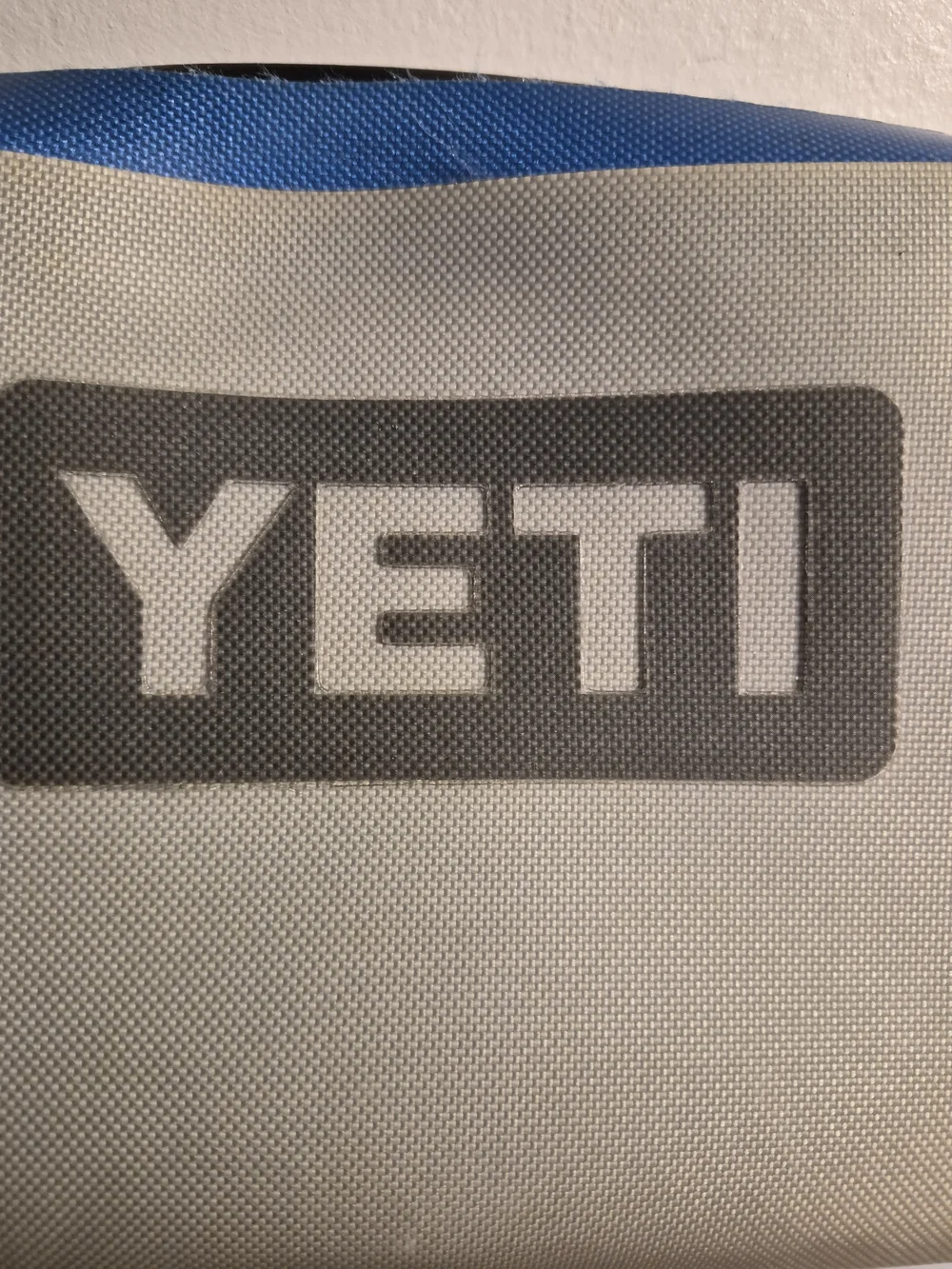 YETI Blue and Gray 1st Gen. Zipper Sidekick Dry Gear Soft Storage Case